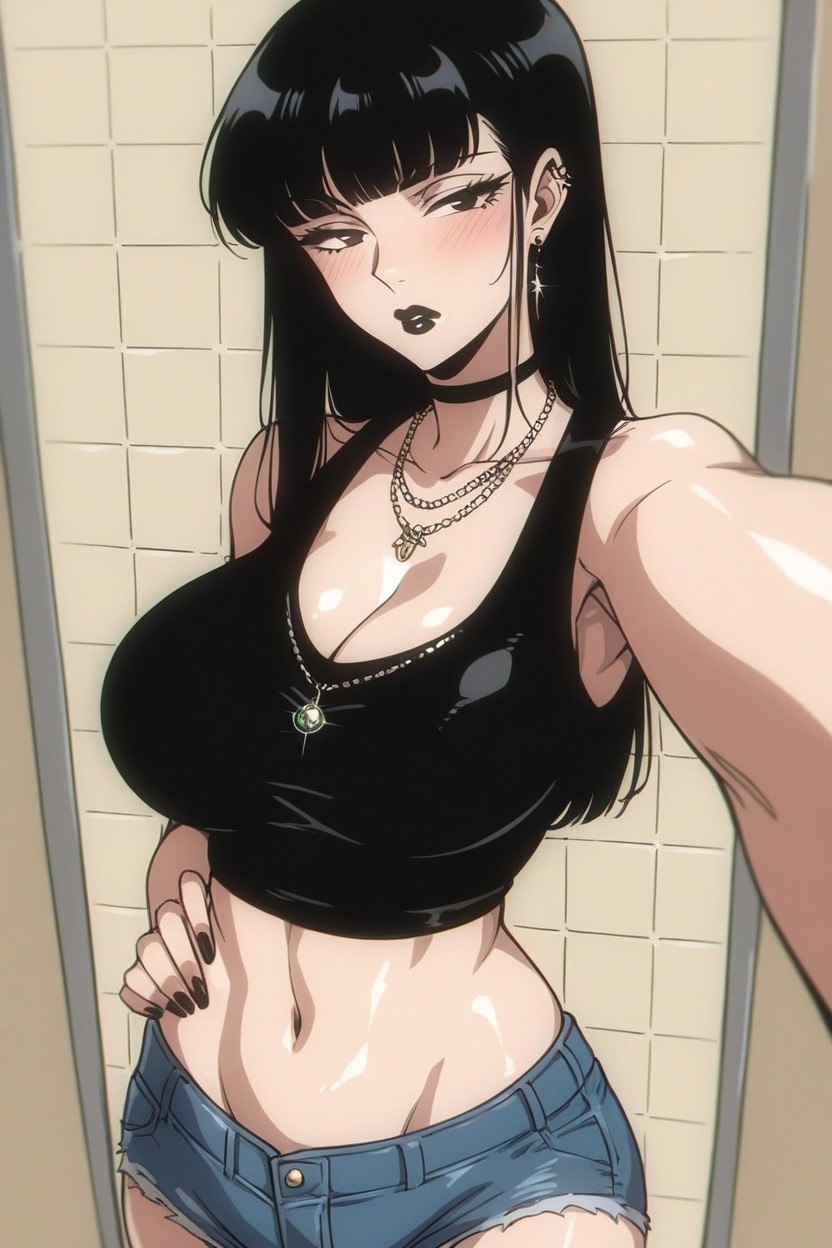 Oiled Skin, Interracial, Perfect Anatomy Hentai IA