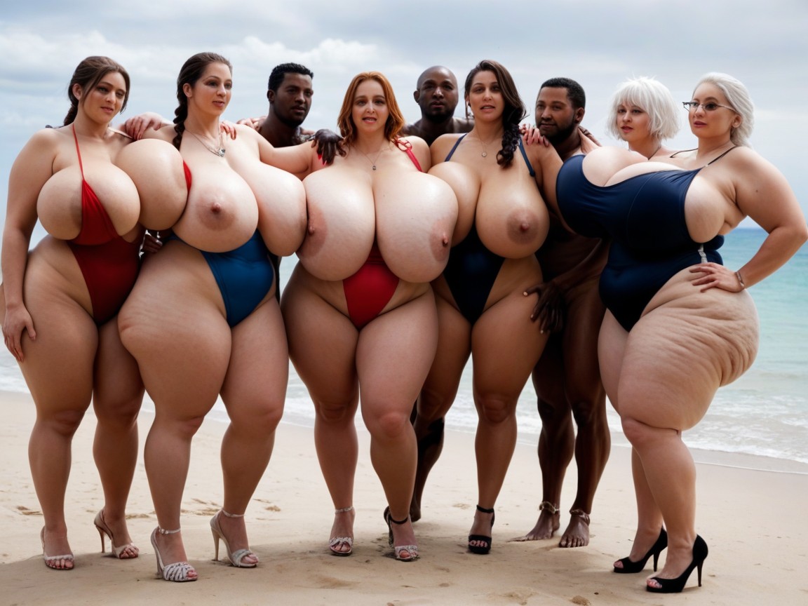 Glasses, Gigantic Cock, Carry Sex BBW AI Porn