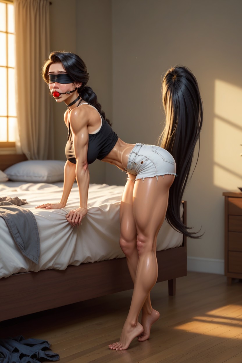 Extremely Beautiful Face, Full Body, Rapunzel AI Porn