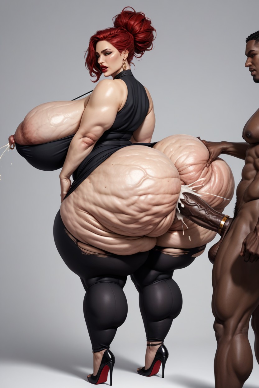 Anal Fucked, Guy Holding Dummy Mommy Huge Ass, Gigantic Ass Porno IA