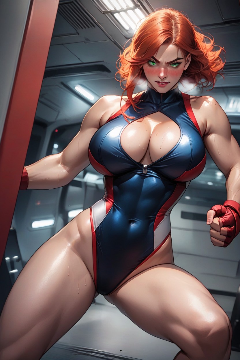 Massive Breast, Skinny, Highly Detailed Hentai AI Porn