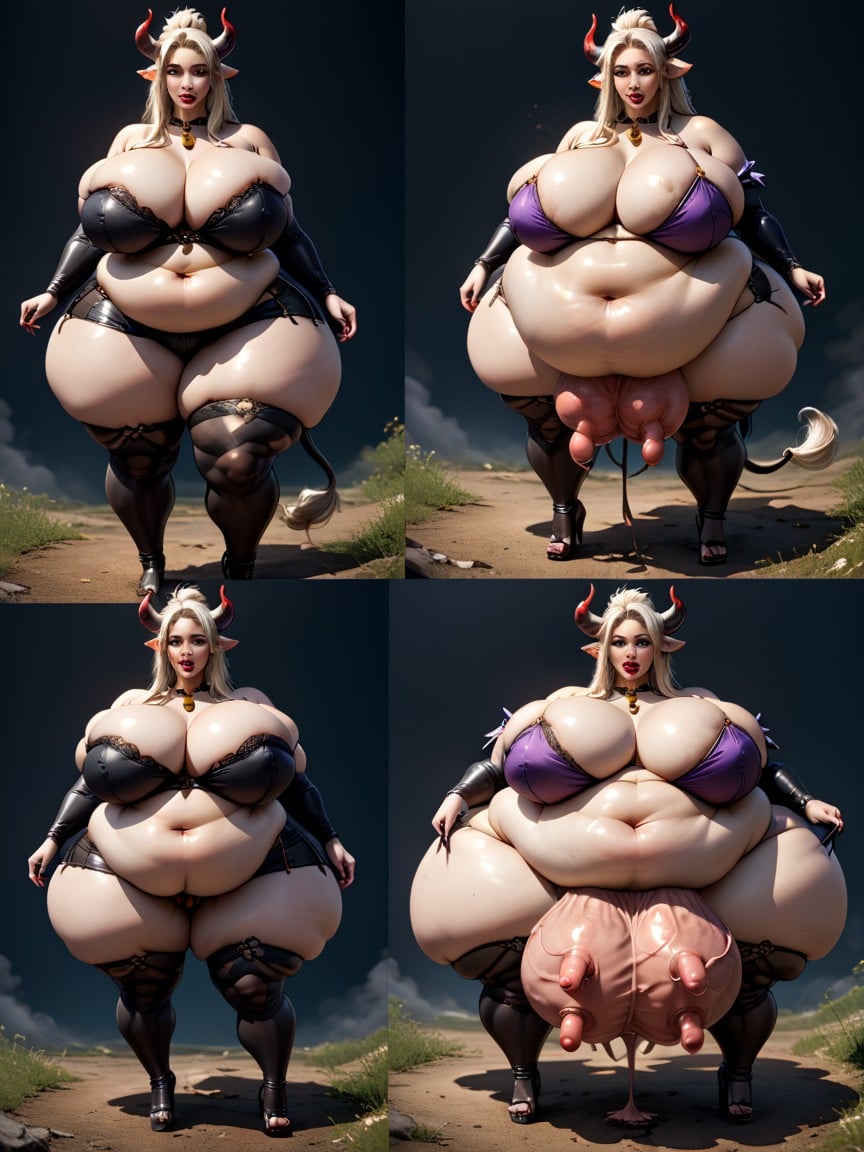 Muslos Gruesos, Pear Body Shape, Massive Udders Porno latina IA