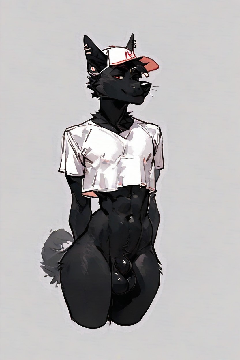Blushing, Shy, Sheath Porno IA Furry