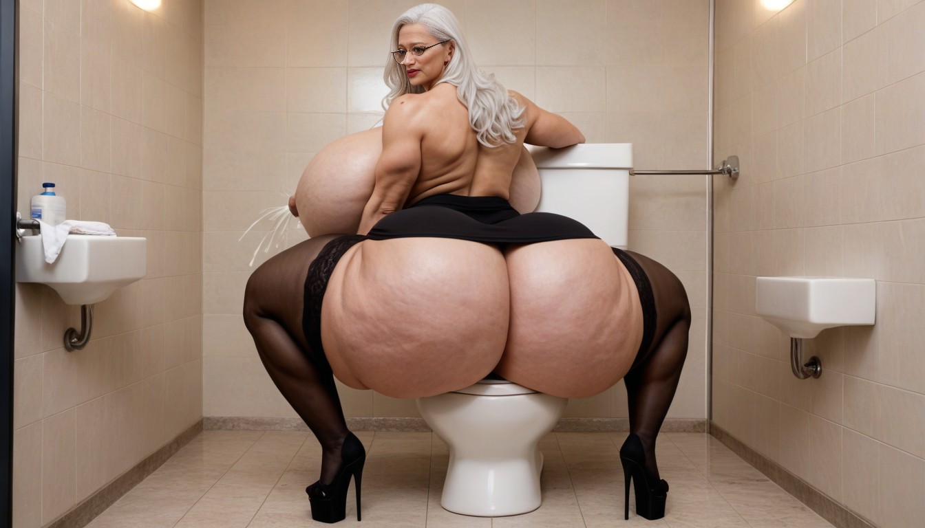 Massive Boob, Gigantic Ass, Waist Porno IA