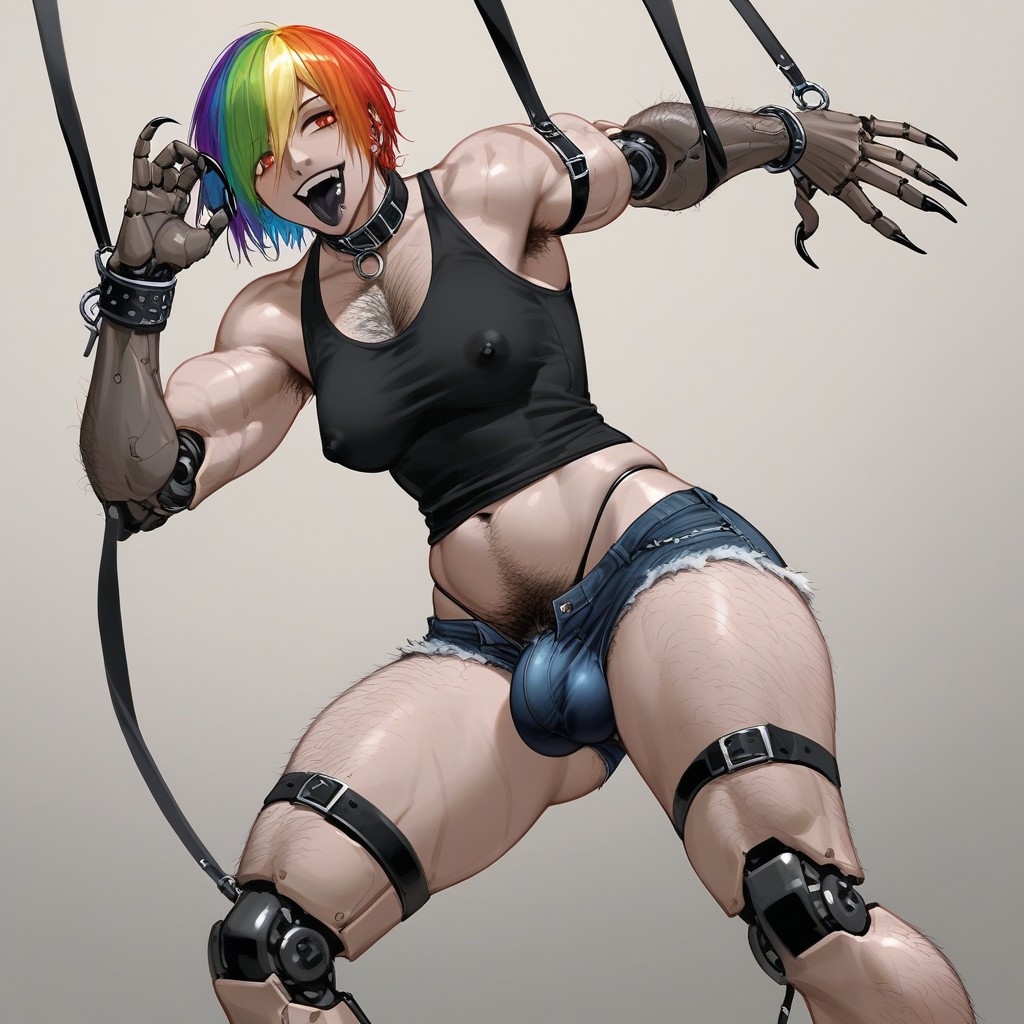 Futanari, Cock Jewelry, Piercings ヘンタイAIポルノ