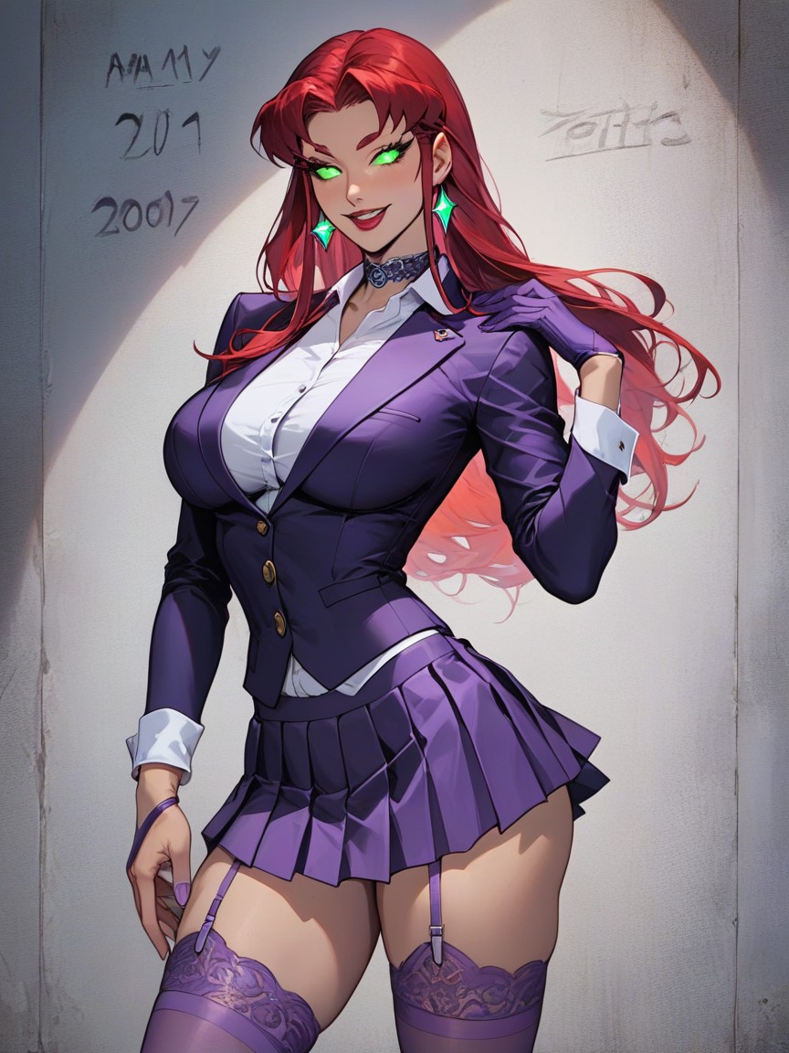 Detailed, Gloves, Earrings Hentai IA