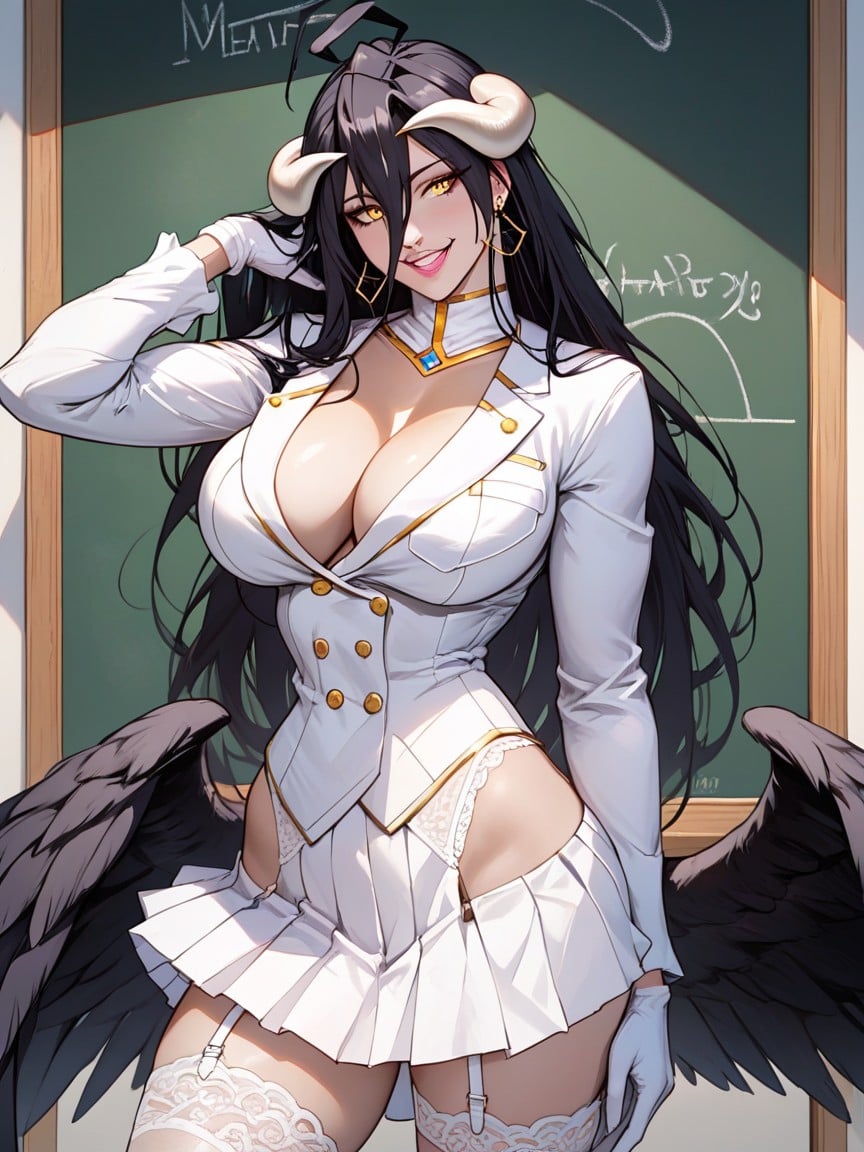 Rounded Breast, Standing, Gloves Hentai AI Porn