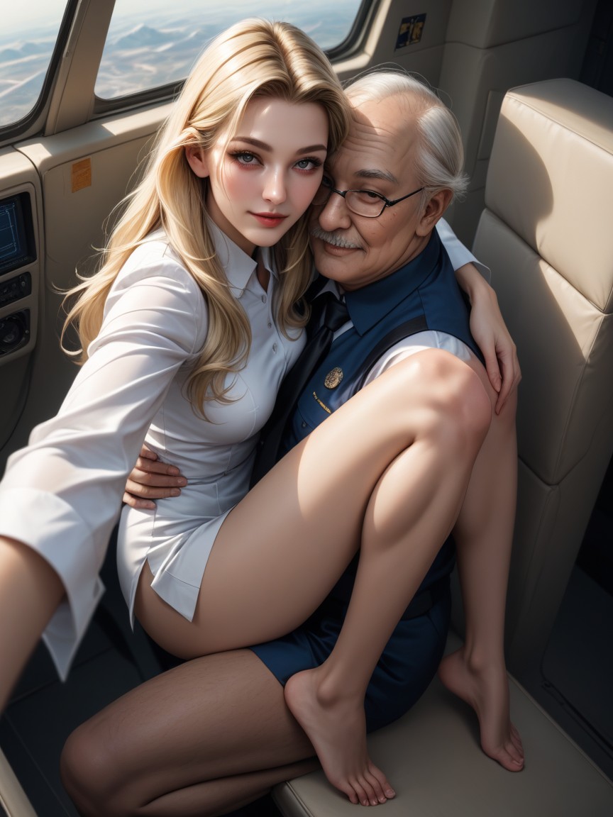 He Fucks Her, Selfie, Knees Up Porno IA