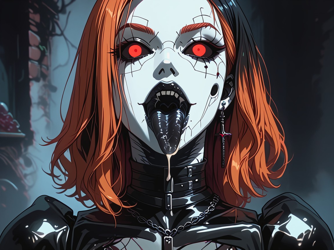 Thong, Throat, Evil Porno IA Hentai