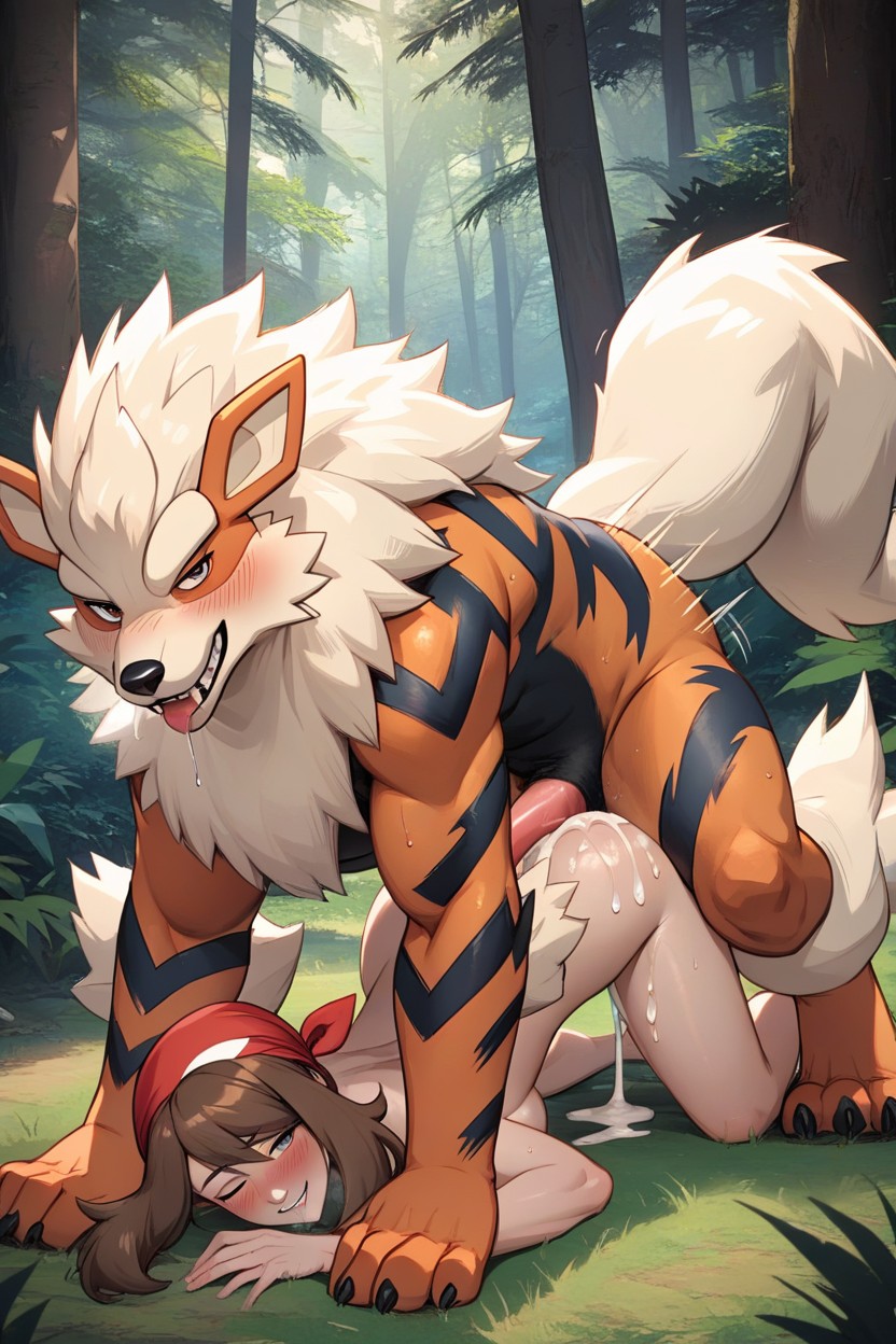 After Sex, Pokmon Forest, Creampie Hentai AI Porn
