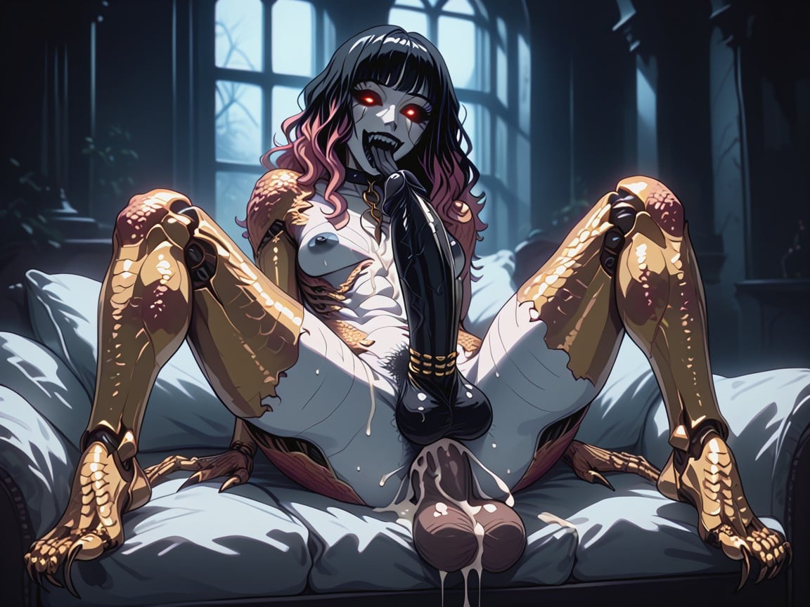 Collar, Hairy, Hairy Crotch Hentai AI Porn