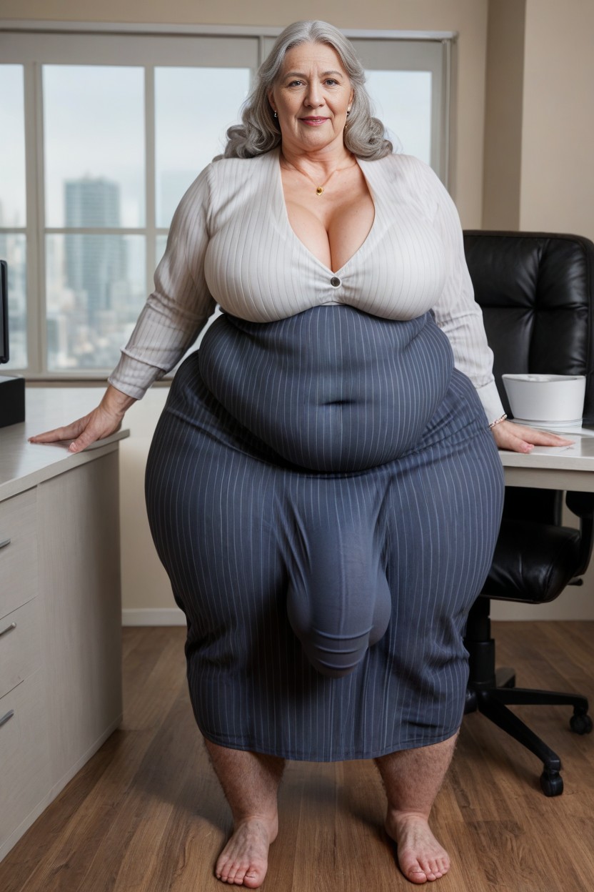 Long Length, Office, Extremely Large Ass AI Porn