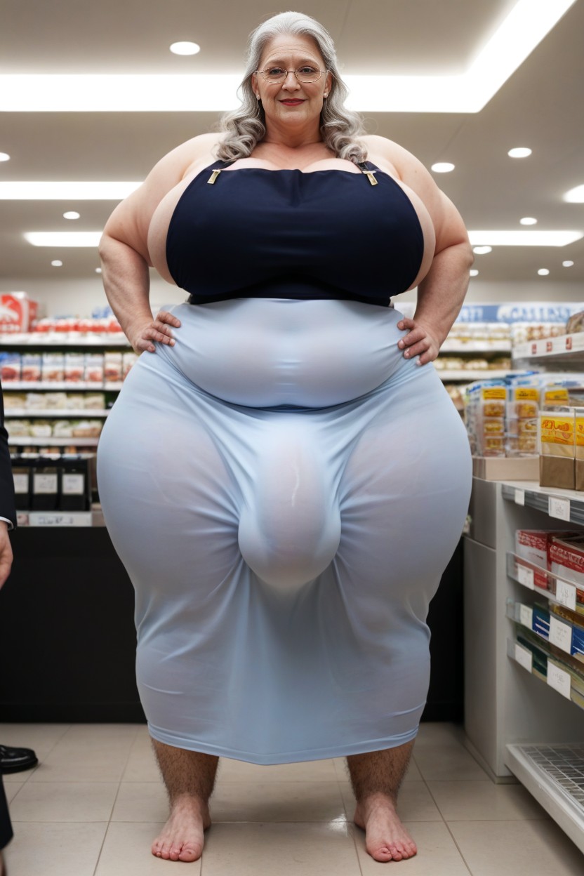 Ssbbw Gigantic Lady, Big Belly, Ssbbw AI Porn
