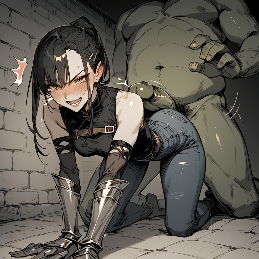 Pencil Waist, Compact Body, Chinese Hentai AI Porn