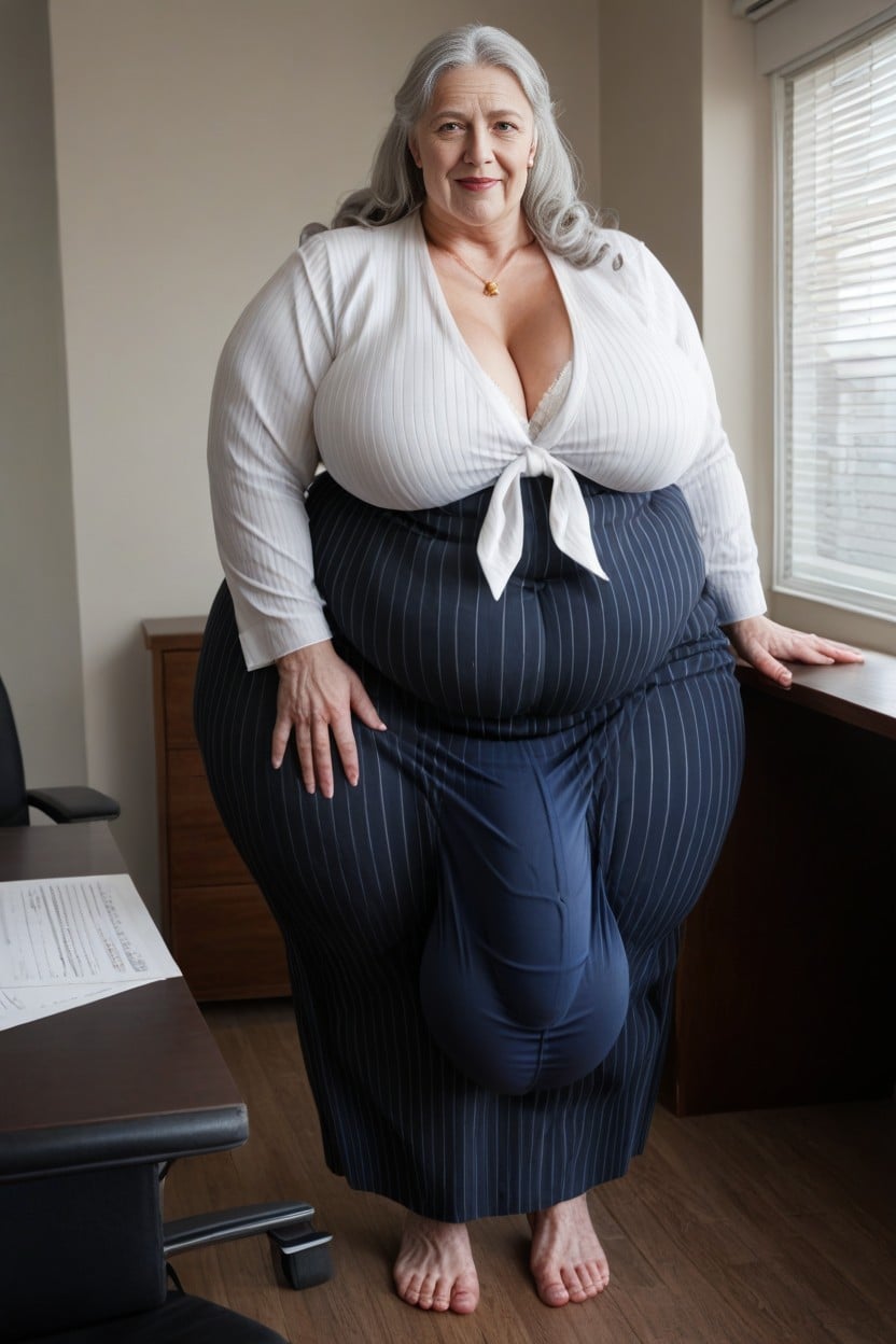 Hairy Bushy Thighs Like A Sasquatch, Futunari, Extremely Large Ass AI Porn