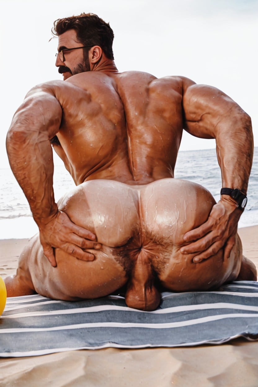 Fat Ass, Tan, Glasses AI同性戀黃片