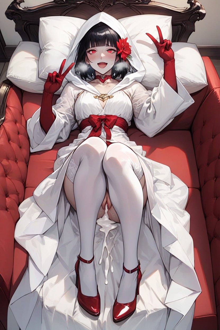 Couch, Bounce Lines, Happy Hentai AI Porn