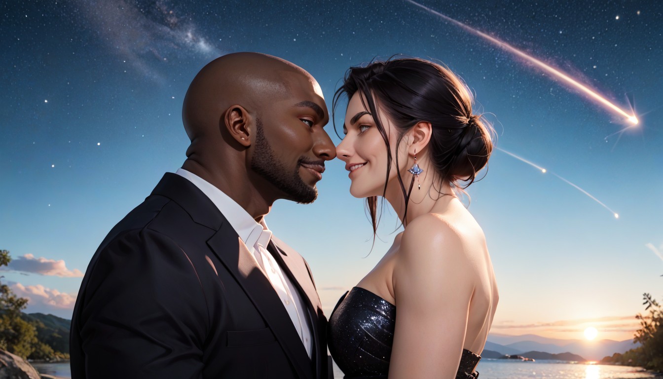Romantic Setting, Formalwear, Hyperrealistic Hentai AI Porn
