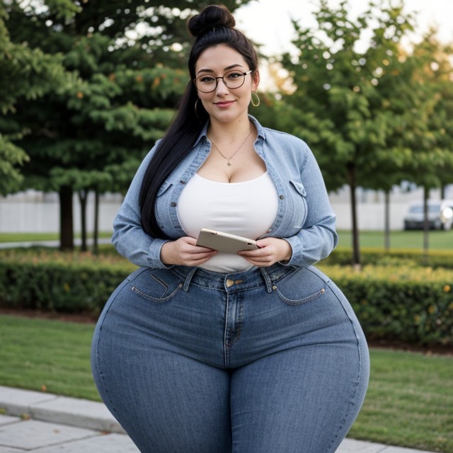 Bbw, Wearing Makeup, Milf AI Porn