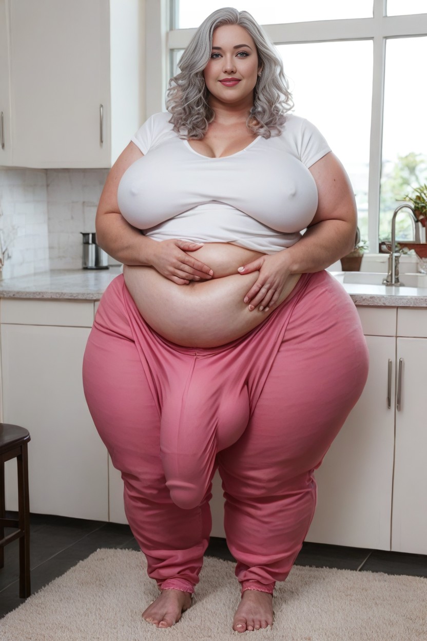 Cuerpo Completo, Ssbbw Super Obese Woman, Fully Clothed Porno IA