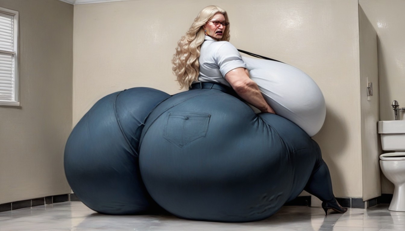 Hyper Booty, Gigantic Ass, Cellulite AI Porn