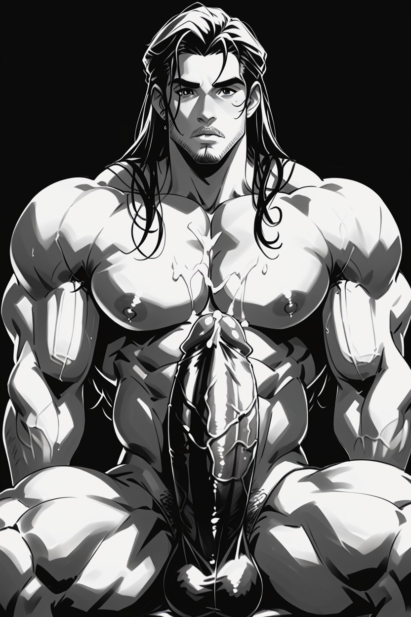 Strong Lines, Thick Lips, Naked Man Porno gay IA