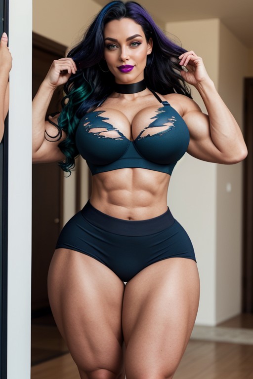 Extremely Wide Hips, Latina, 巨臀 AI黃片