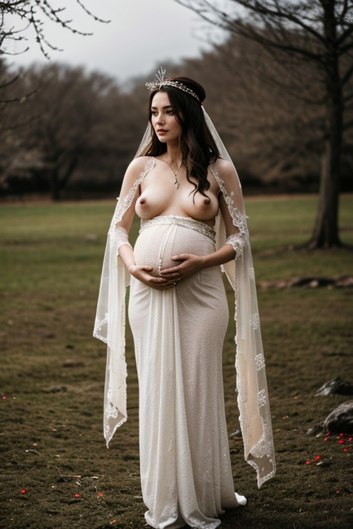 She Is Both Step Step Mother And Myth Reborn, 18+, Wedding Dress AI Porn