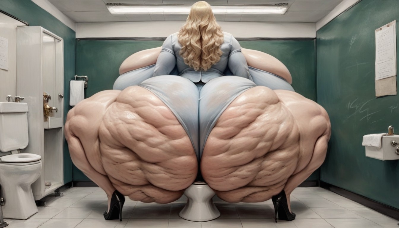 Waist, 1 Person, Hyper Booty AI Porn