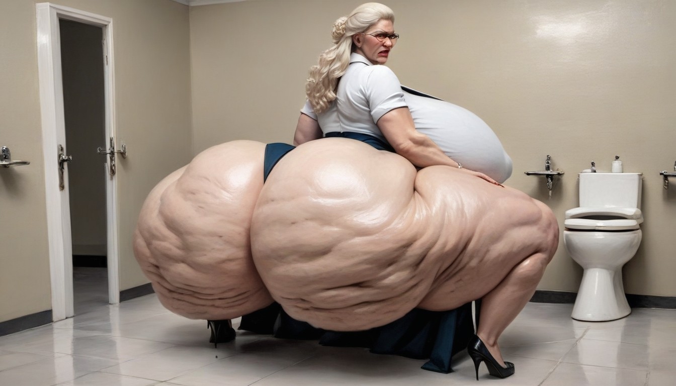 Large Breast, Long Blonde Hair, Hyper Massive AI Porn
