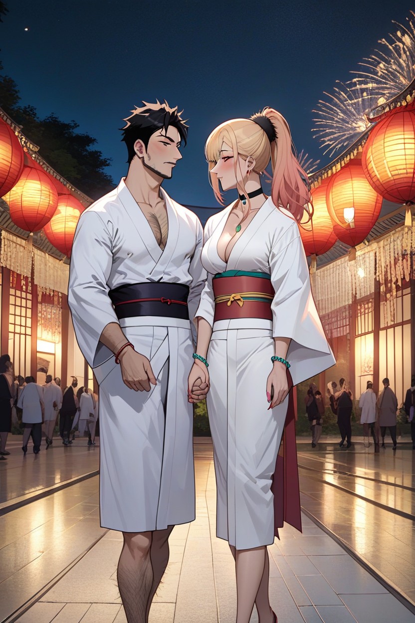 Open Clothes, Accurate Fingers, Bracelet Hentai AI Porn