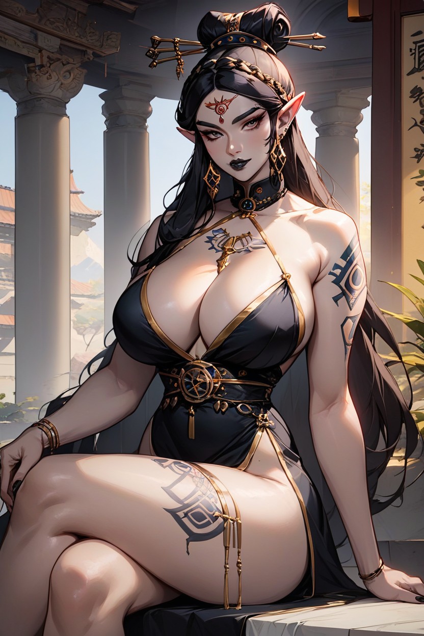 18+, Waist Shot, Cleavage AI Porn