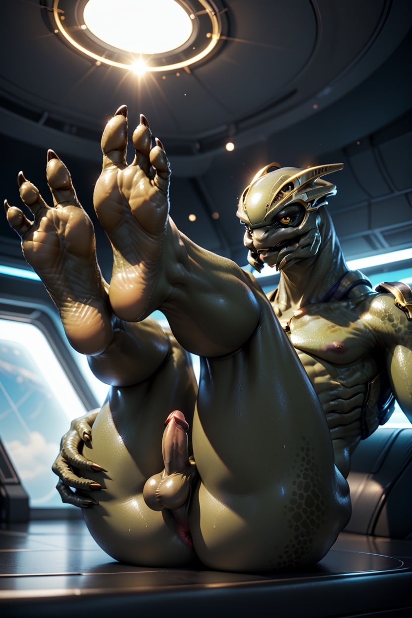 Sittin, Nsfw, Sweaty Furry AI Porn