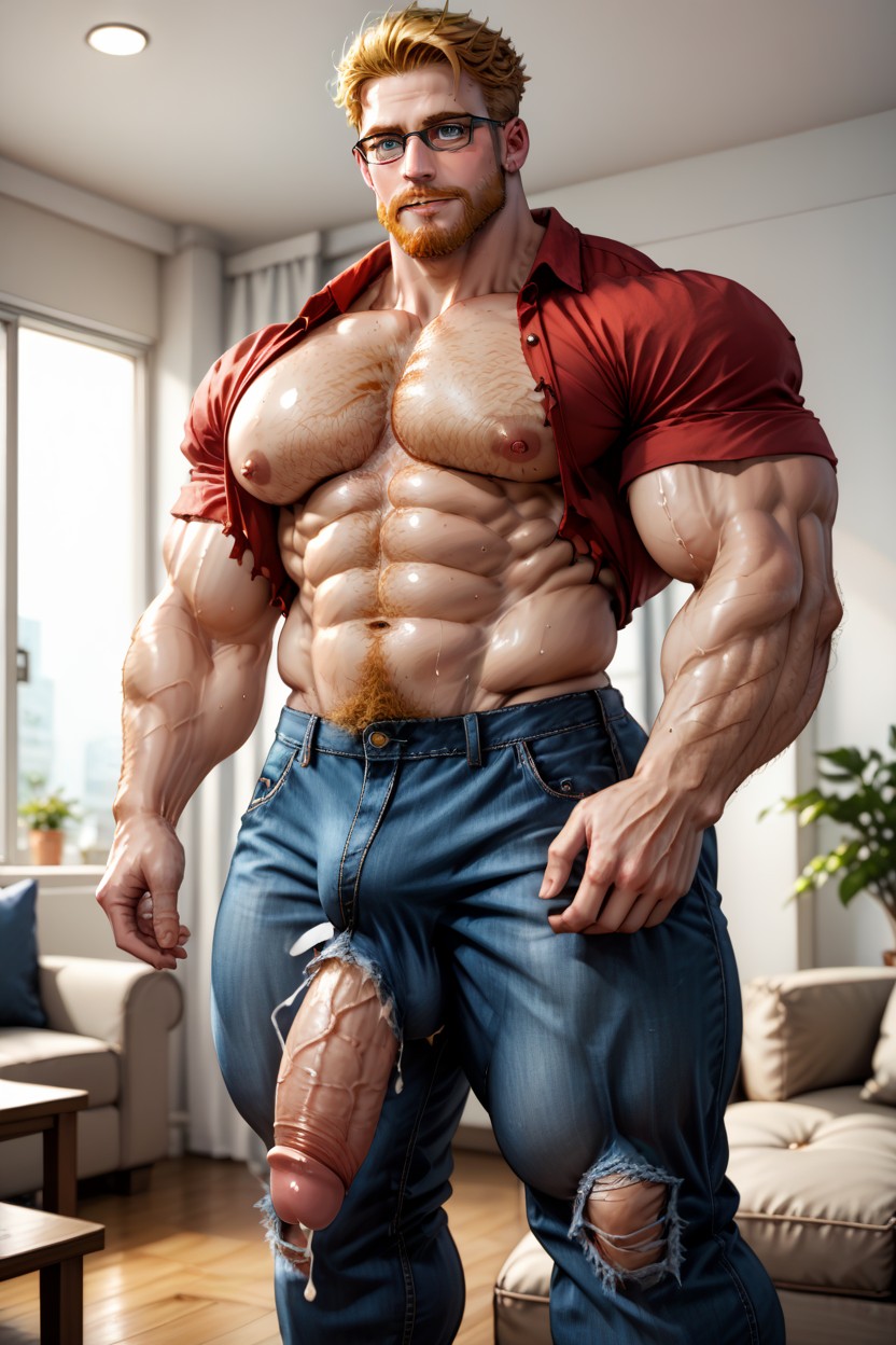 Ultra High Res, Giant, Cock Pulsating AI同性恋黄片