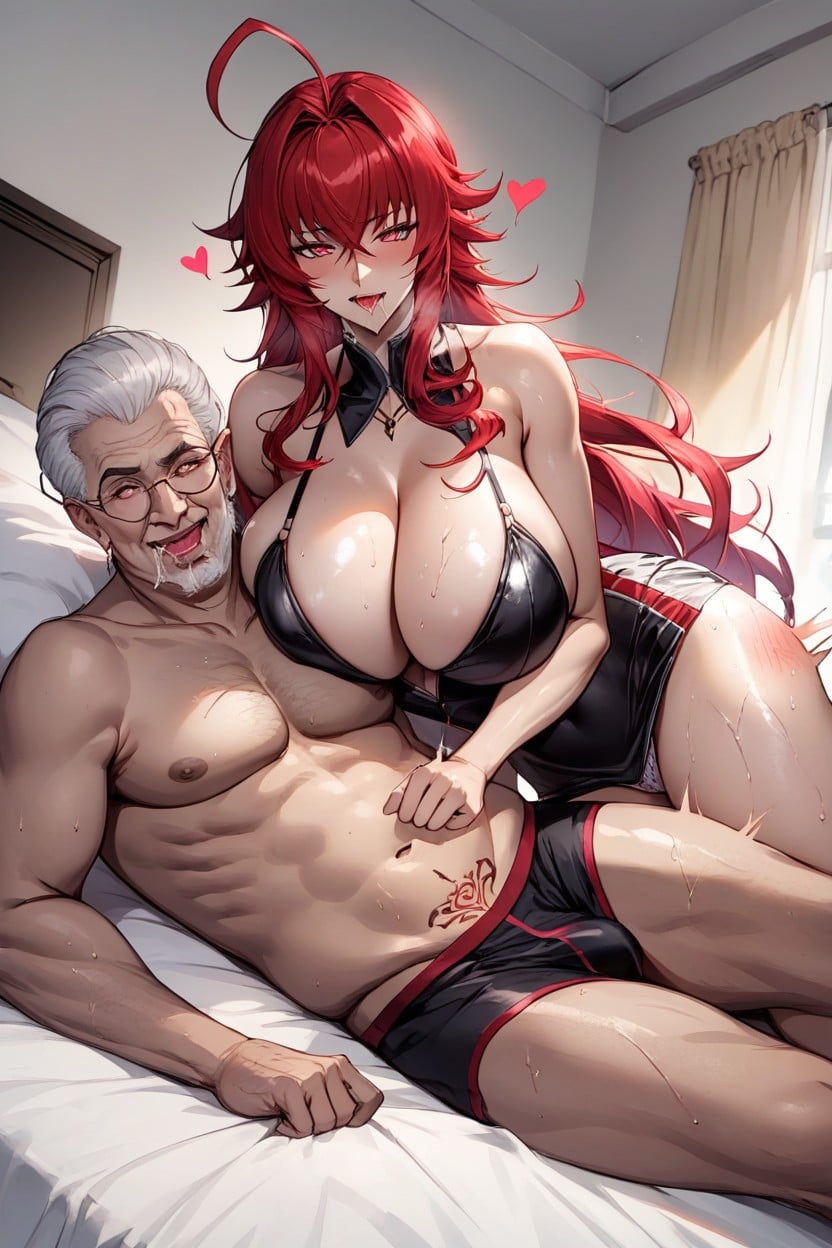 Round Thighs, Sex Preparation Scence, Hard Slap Porno IA Hentai