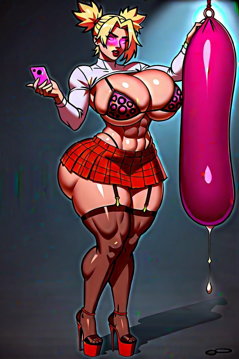Huge Ass, Huge Breasts, Power Woman AI Porn