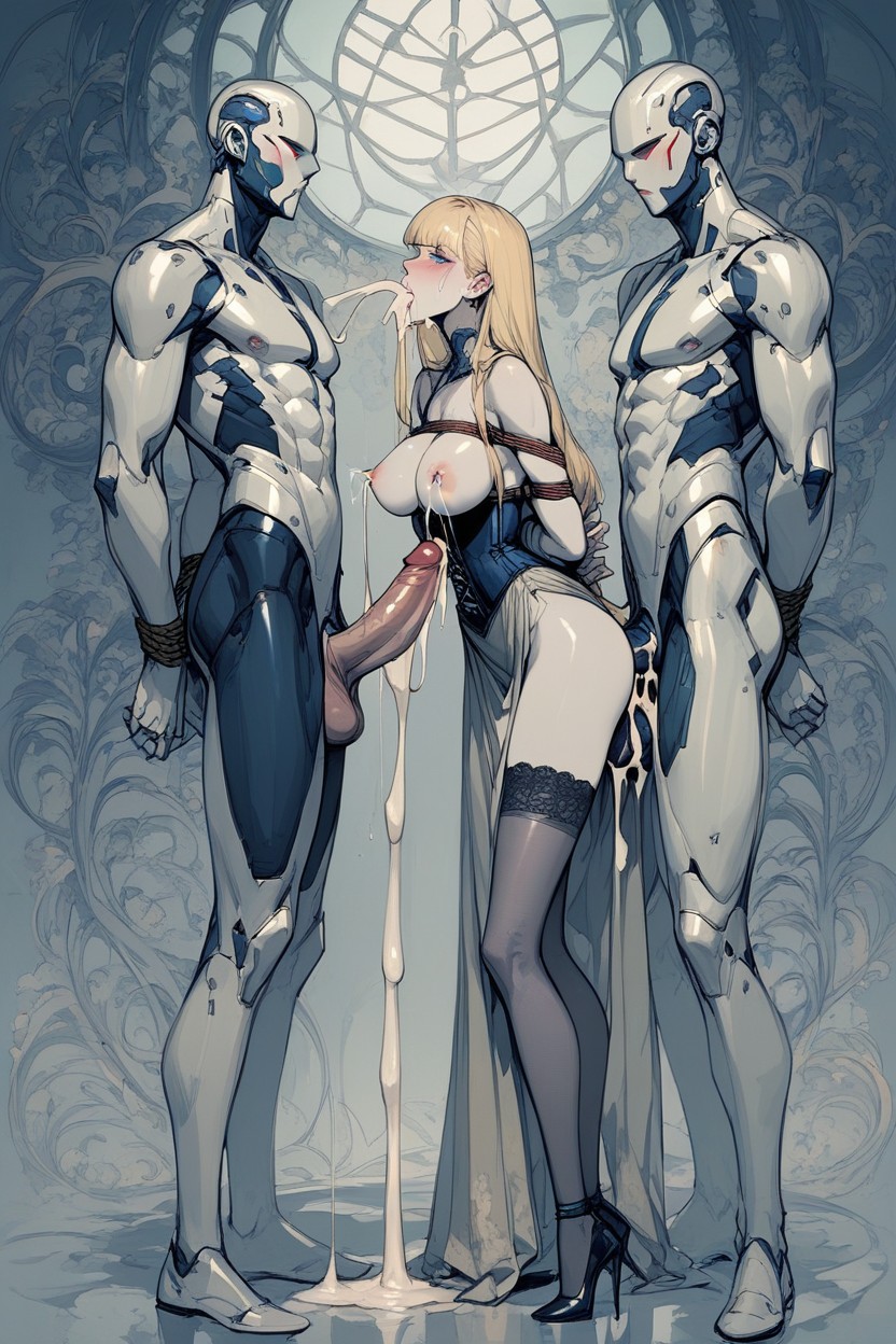 Anime Face, Beautiful Sacrificial, And Face AI Porn