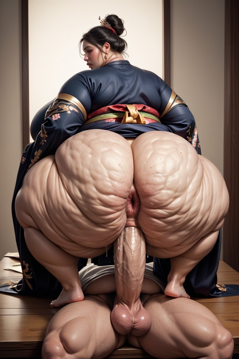 Anal Hardcore, Fat Thighs, 18+ BBW KI Porno
