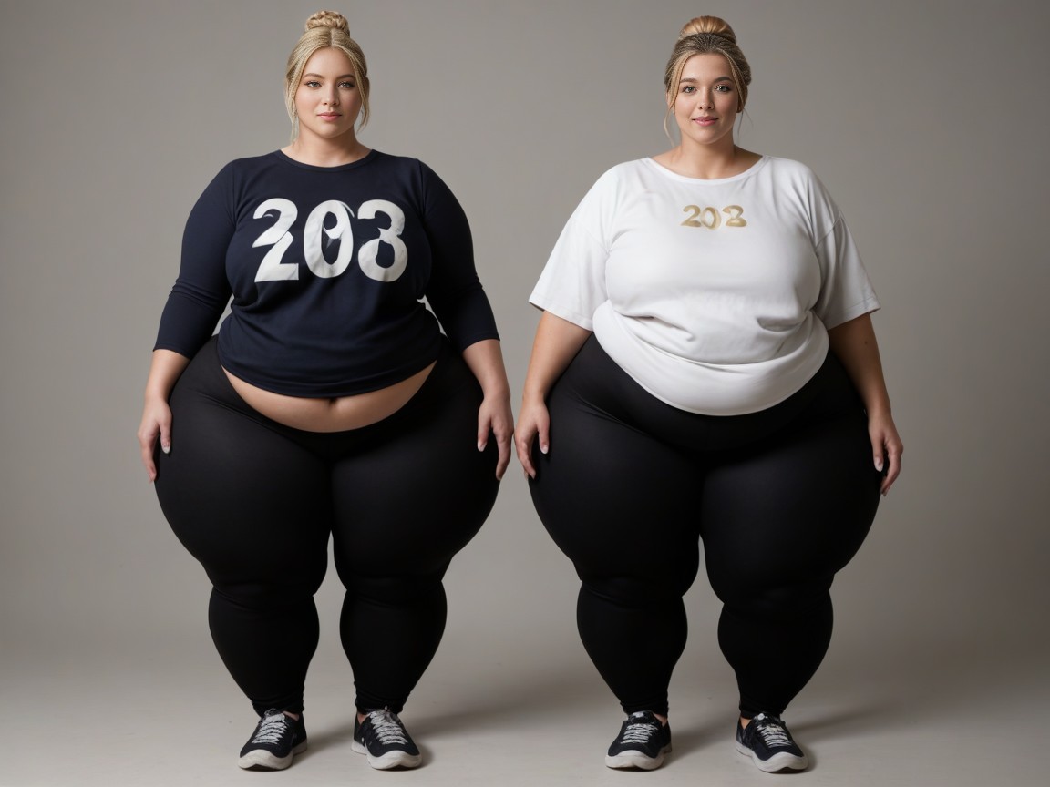 Wider Hips, Leggings, Huge Hips AI Porn