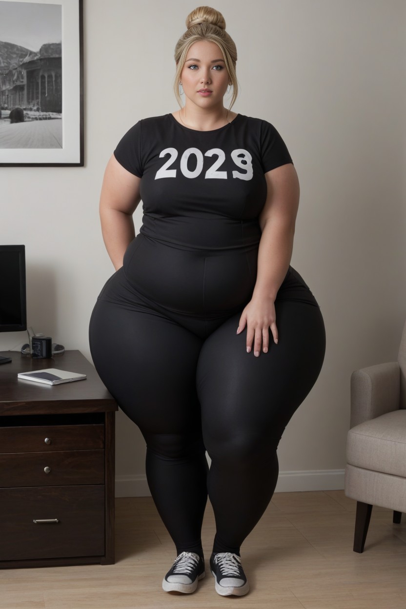 Extremely Large Ass, Massive Hips, Blob Hips AI Porn
