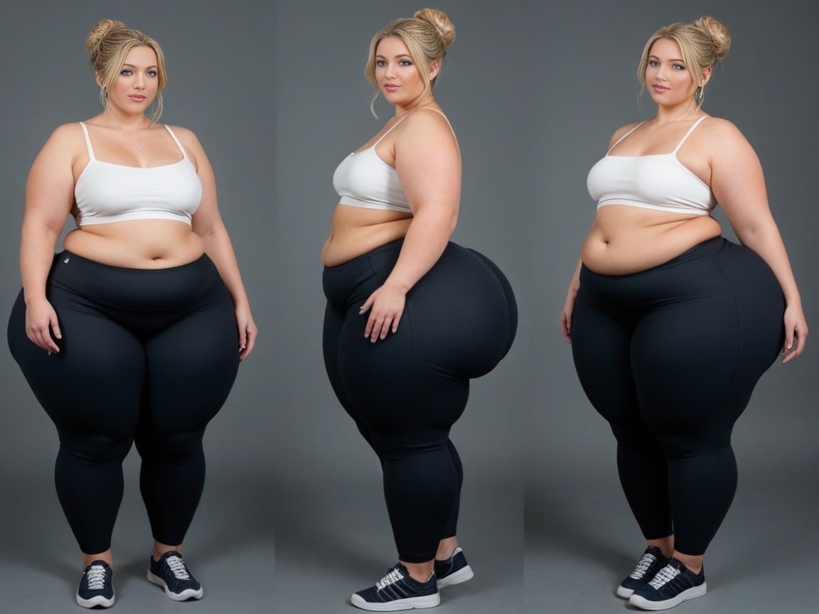 Multiple Views, Giant Hips, Massive Hips AI Porn