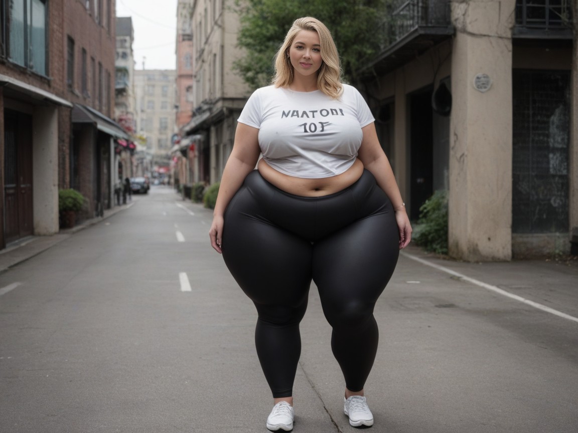 Enormous Hips, Small Breasts, Giant Hips AI Porn