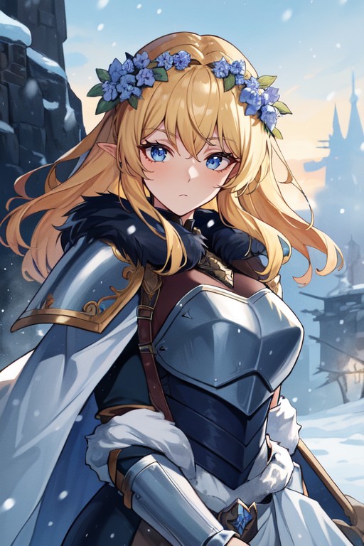 中世, Determined Expression, Snowing ヘンタイAIエロ