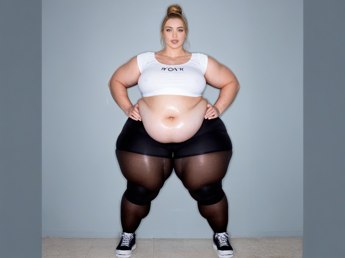 18+, Massive Hips, Feedee AI Porn