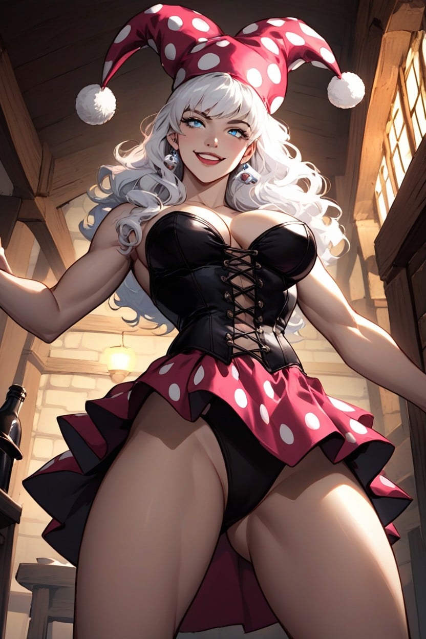 Bold Lines, Nall Art Style, Dynamic Pose Porno IA Hentai