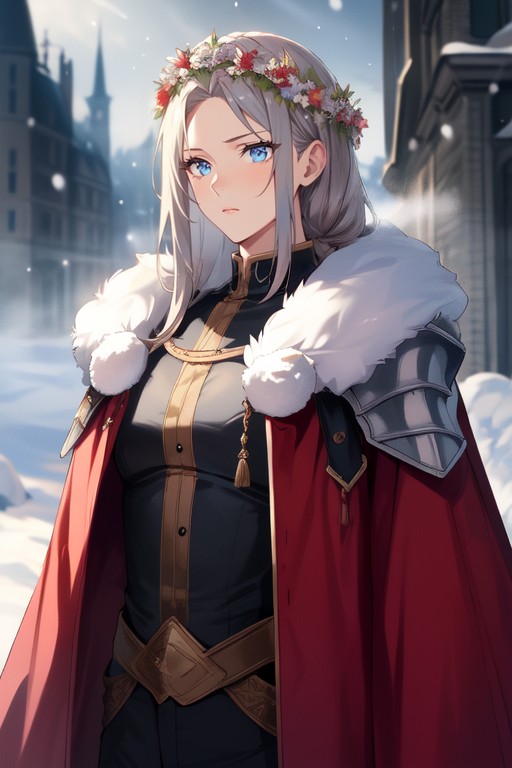 Muscular, Snowing, Accurate Anatomy Hentai AI Porn