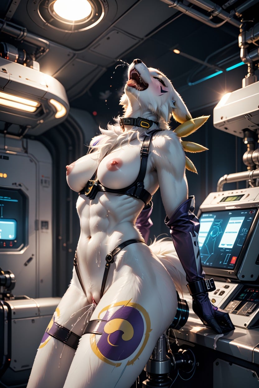 Dripping Pussy, Cum In Vagina, High Security Furry IA
