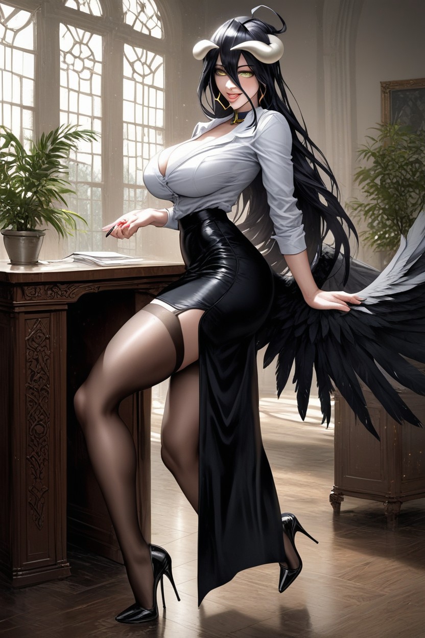 Bottom Up (upskirt), Earrings, Standing Shemale AI Porn