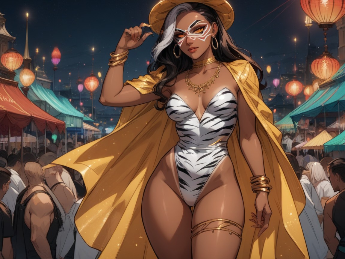 Silver Tiger Face Paint, Afterimage, Squared Hips Porno latina IA