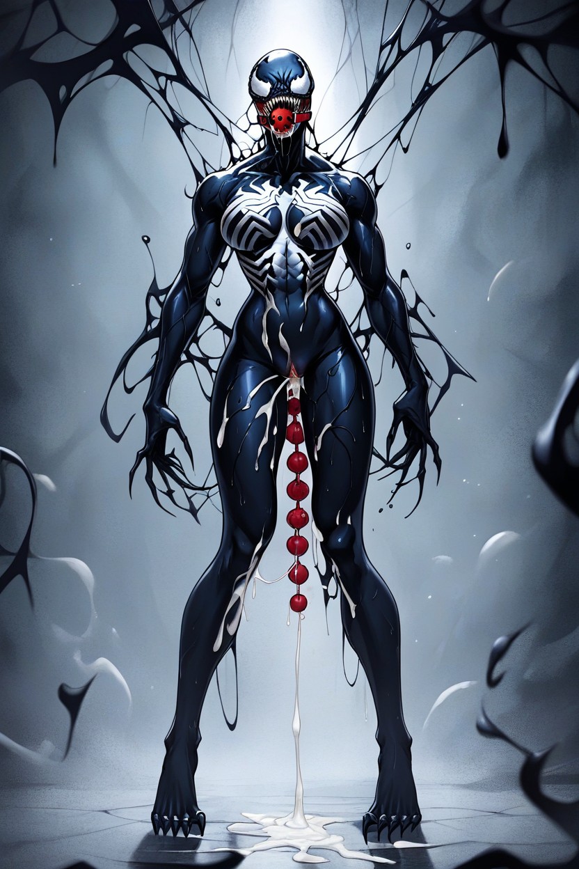 Harness, Venom, Standing Furry AI Porn